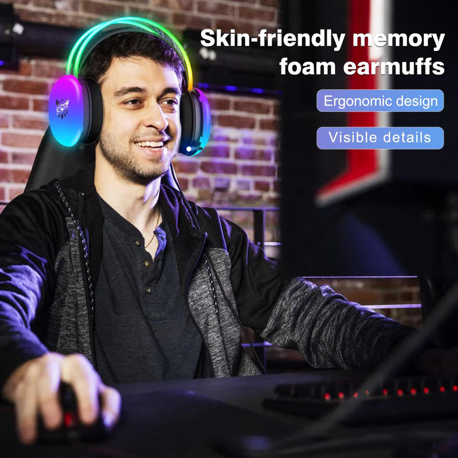 ONIKUMA X25 RGB Professional Gaming Headset