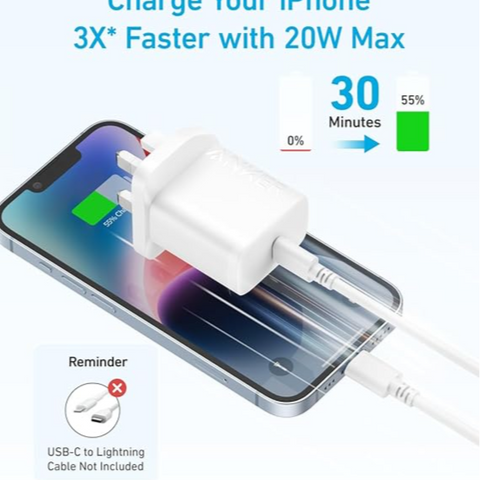 A2347 Anker High Speed Usb C 20W Charger