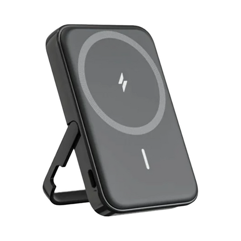 Anker A1618H11 5000Mah 7.5W Maggo Power Bank With Foldable Stand Black