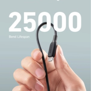 Anker Powerline III USB-A to Lightning 6ft/1.8m 480Mbps A8813H11 - Black