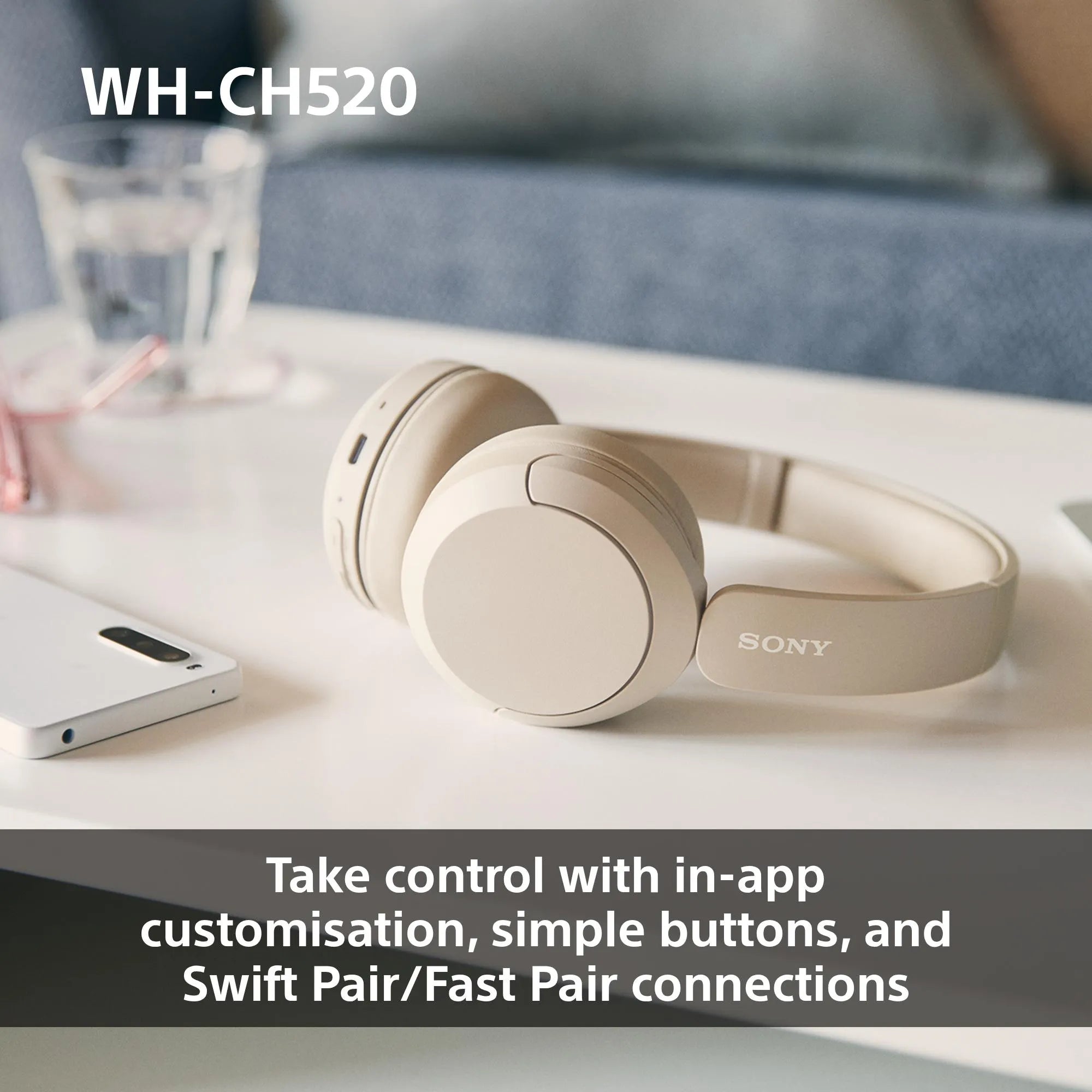 Sony WH-CH520 Wireless Headphones